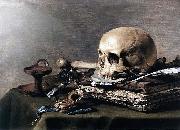 Vanitas still life. unknow artist